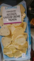 Crackers allégés saveur crème oignon