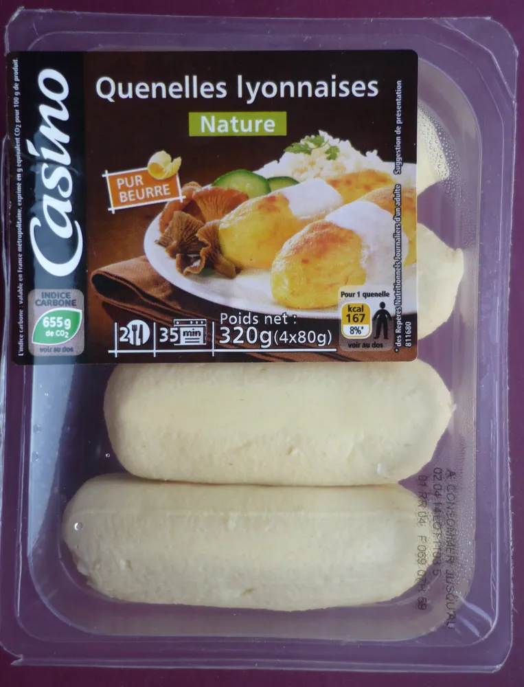 Quenelles lyonnaises nature