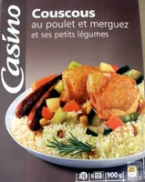 Couscous au poulet et merguez et ses petits légumes (2 portions)