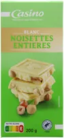 Blanc Noisettes entières