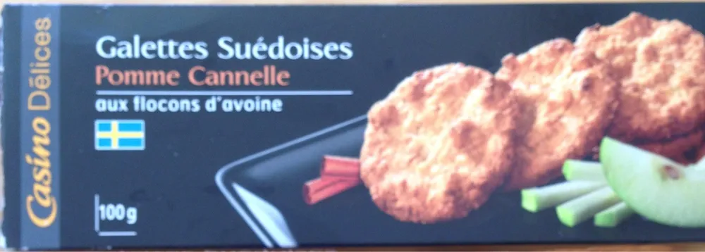 Les Fameuses Galettes Suédoises à la pomme et à la cannelle
