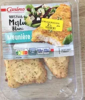 Casino filet de merlu blanc meunière