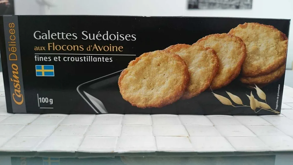 Les fameuses galettes suédoises nature