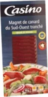 Magret De Canard Du Sud-ouest Tranché Séché Et Fumé 90 gr