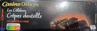 Crêpes dentelle au chocolat noir