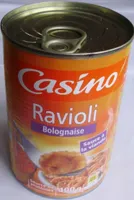 Ravioli Bolognaise Sauce à la viande