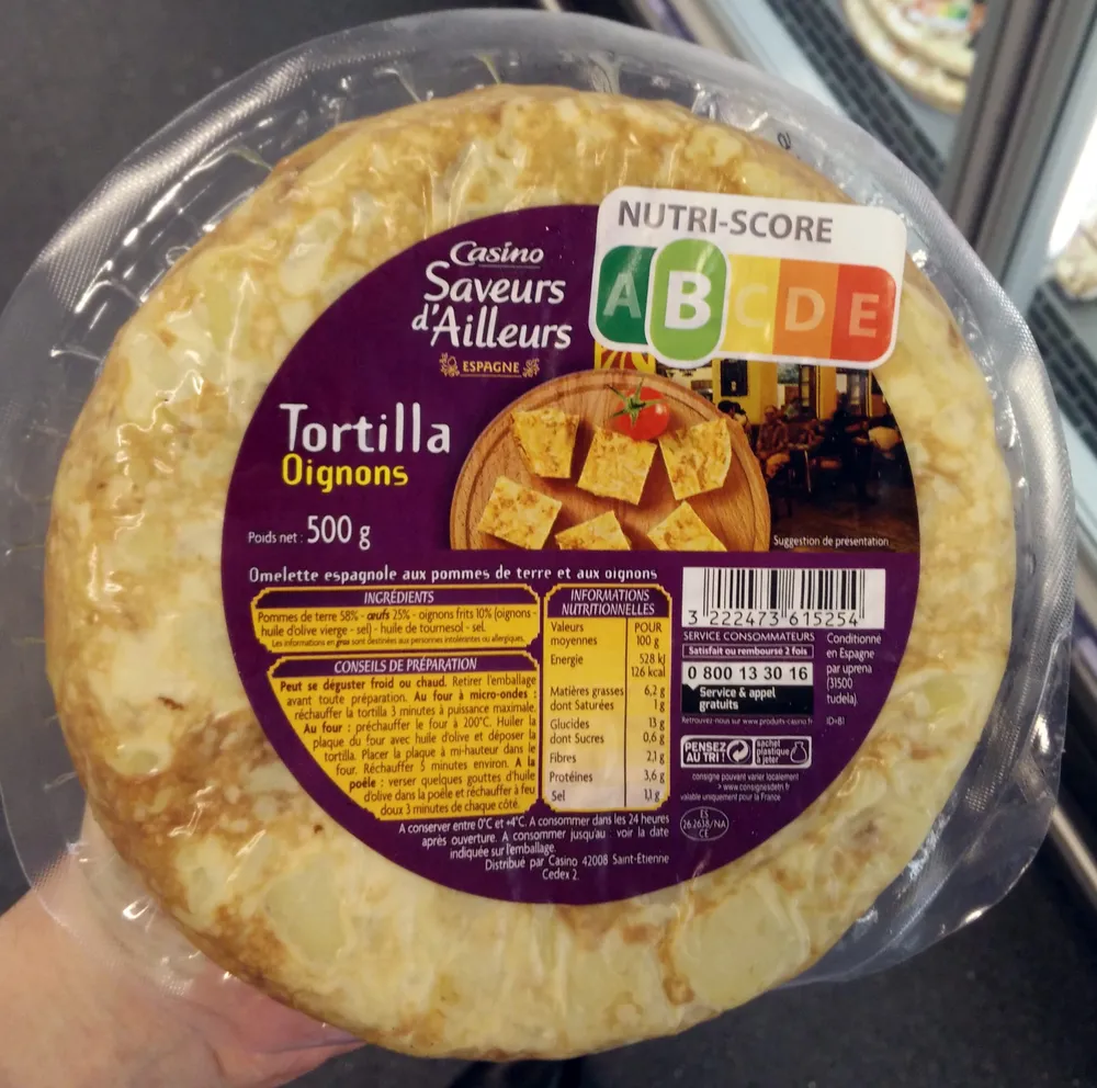 Tortilla Oignons