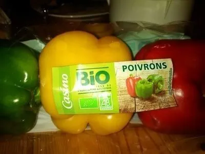 Poivrons tricolores bio