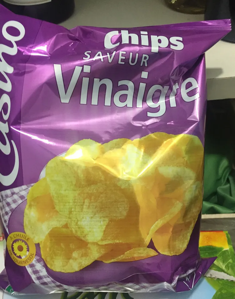 Chips saveur vinaigre