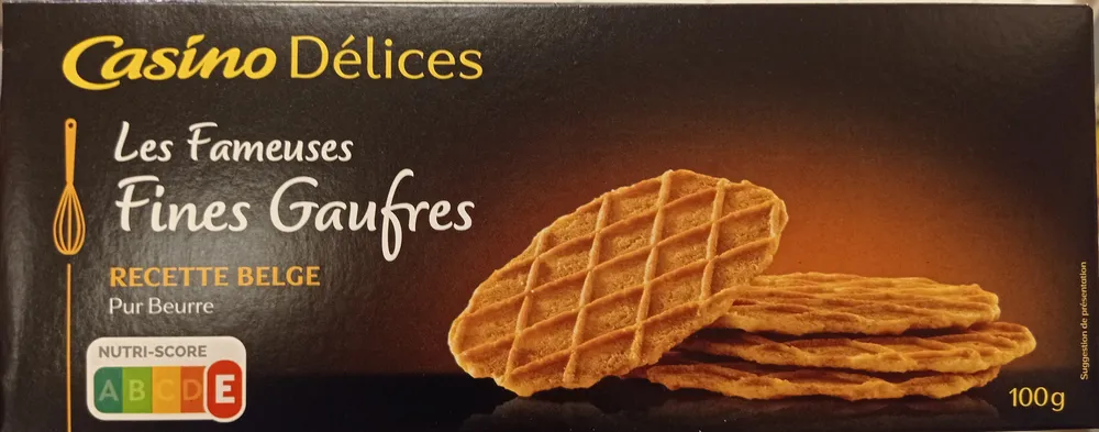 Les fameuses fines gaufres