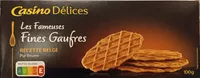 Les fameuses fines gaufres