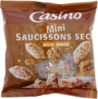 Mini saucissons secs aux noix