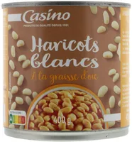 Haricots blancs à la graisse d'oie