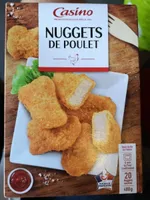 Nuggets de poulet x20, 400 g