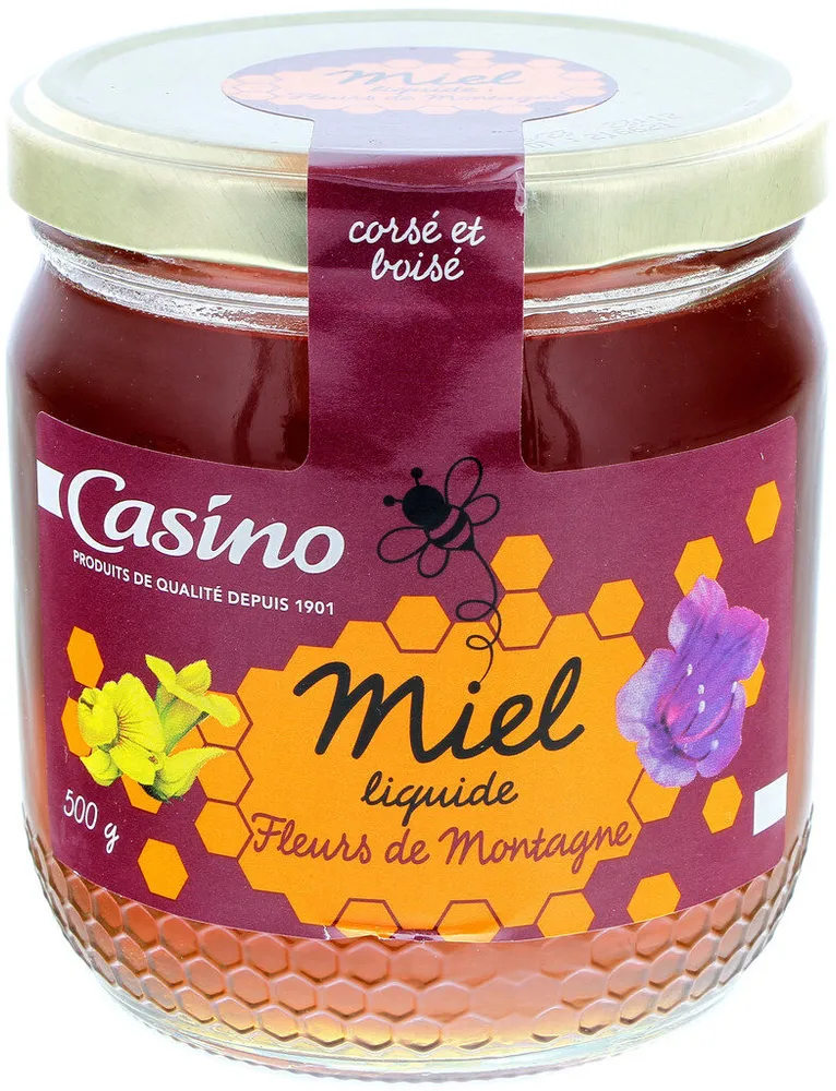 Miel liquide de montagne
