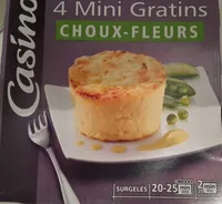 4 Mini Gratins Choux-fleurs
