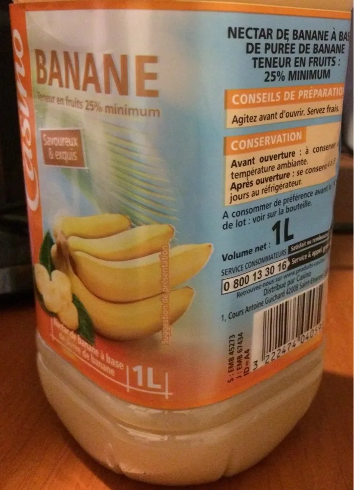 Nectar banane