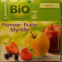 Compote Pomme - Fraise - Myrtille