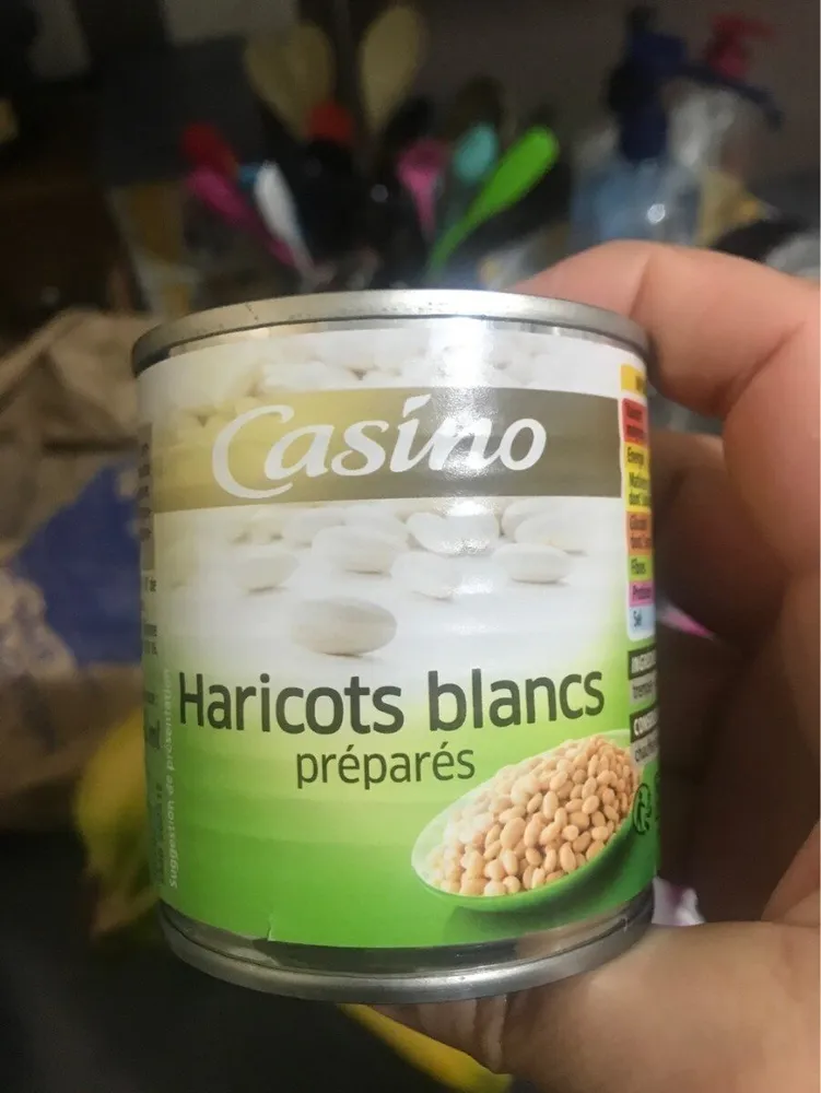 Haricots blancs préparés