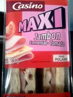 Sandwich Jambon Emmental Tomate Pain Polaire Maxi