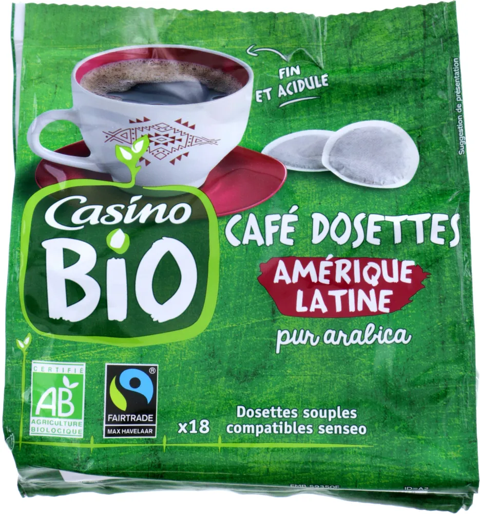 Pur arabica AMERIQUE LATINE fin et acidulé