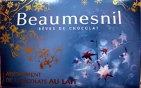 Rêves de chocolat Assortiment de chocolats au lait Beaumesnil