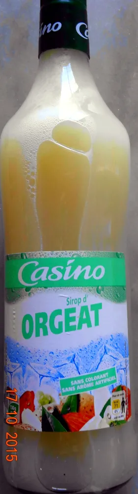Sirop d'orgeat