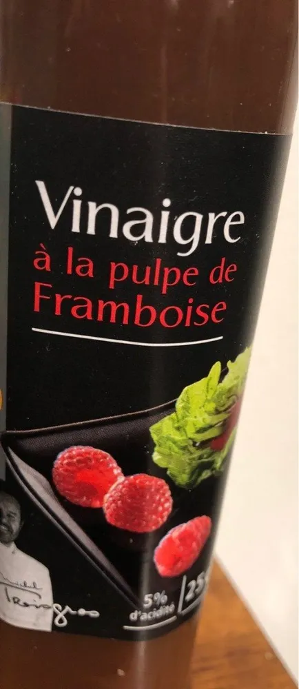 Vinaigre a la pulpe de frambouse
