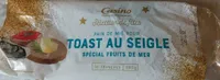 Pain de mie pour toast au seigle spécial fruits de mer