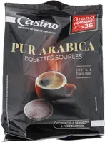 Café moulu pur Arabica x36 dosettes