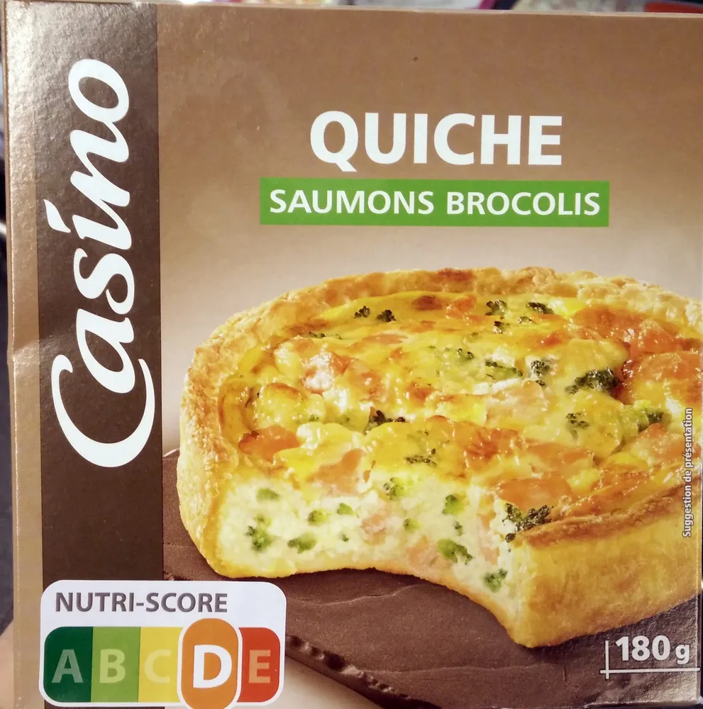 Quiche saumon bocolis