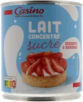 Lait concentré sucré