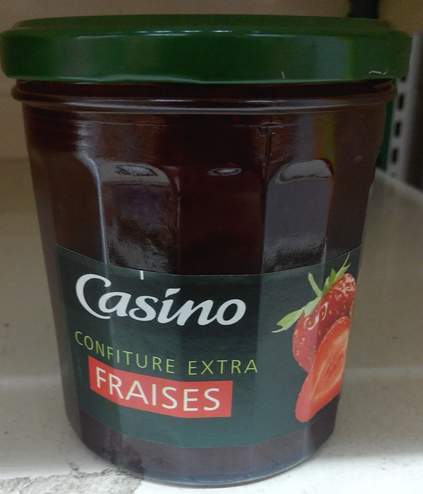 Confiture extra fraises