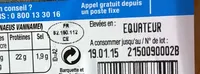 Crevettes entières