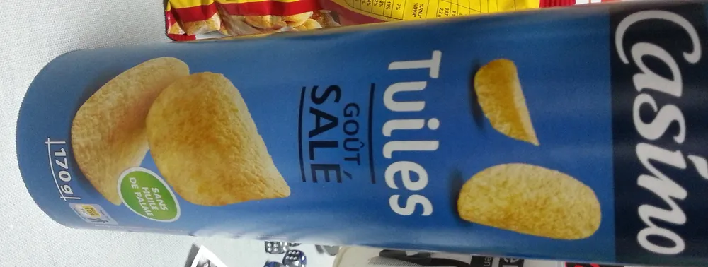 Tuiles goût salé