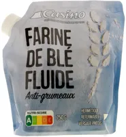 Farine de blé fluide