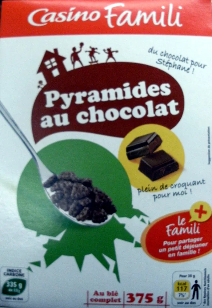Pyramides au chocolat
