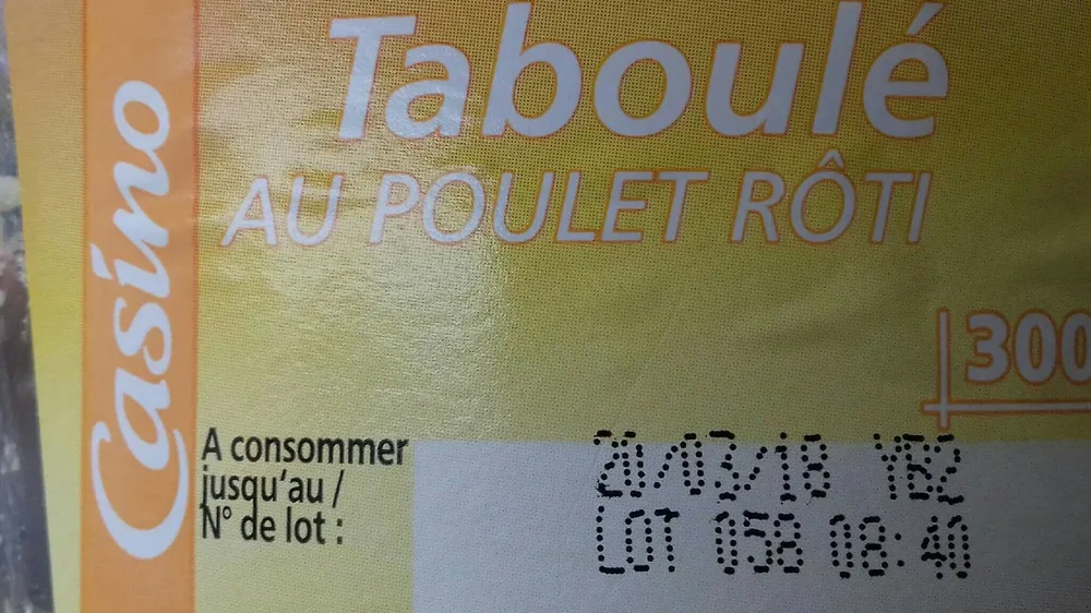 Taboulé au poulet