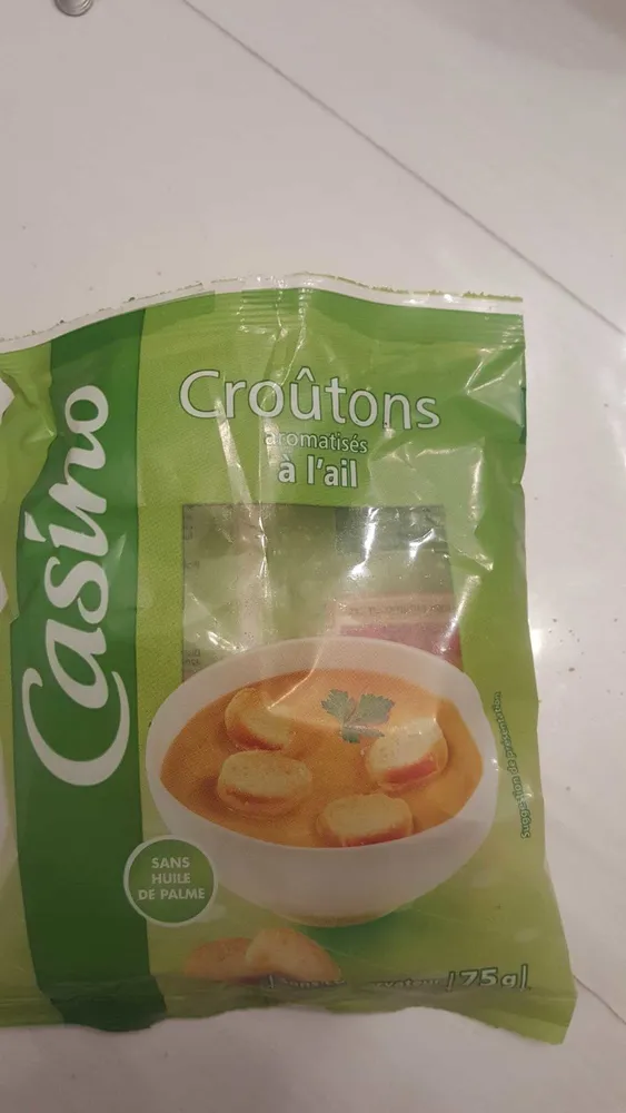 Croûtons saveur ail