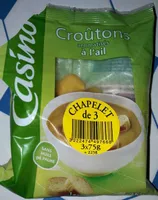 Croûtons aromatisés à l'ail