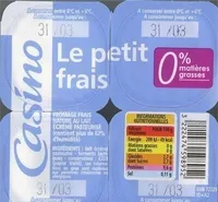 Le petit frais 0%