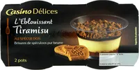 L'éblouissant Tiramisu au spéculoos Brisures de spéculoos pur beurre