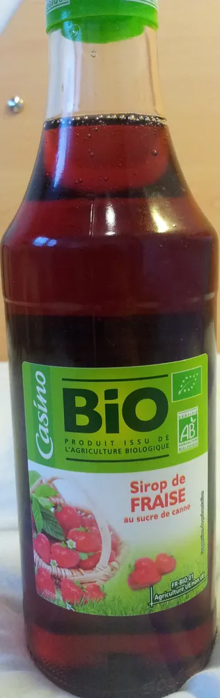 Sirop de fraise