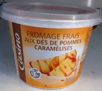 Fromage frais aux dés de pommes caramélisés
