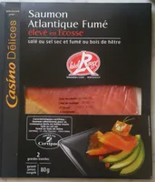 Saumon Atlantique fumé élevé en Ecosse