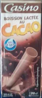 Boisson lactee au chocolat
