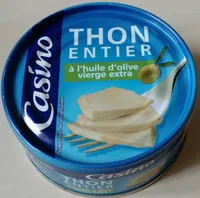 Thon entier à l'huile d'olive vierge extra