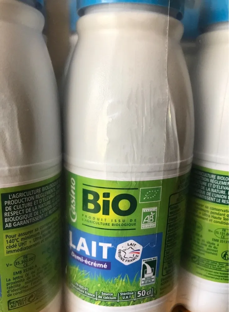 Lait Demi-écrémé