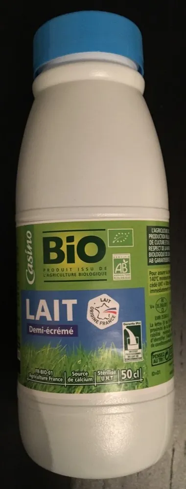 Lait Demi-écrémé