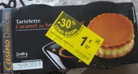 Tartelette Caramel au beurre demi-sel